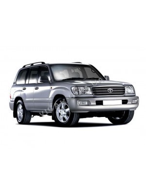 Рейлинги черные продольные Toyota LC 100 